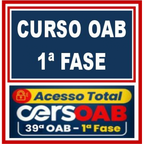 Rateio OAB 39º Exame (XXXIX) - 1ª Fase - Acesso Total - 2023 - CERS